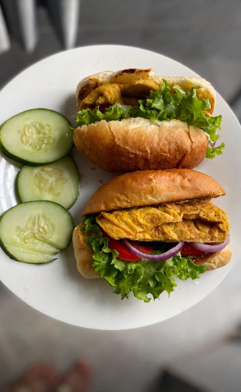 Omelette Sandwich